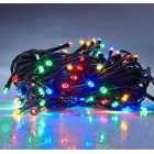 Гирлянда светодиодная, длина 35.0м, нить темная, 500LED диодов, с контроллером, цвет-мульти. Артикул Г5504-1